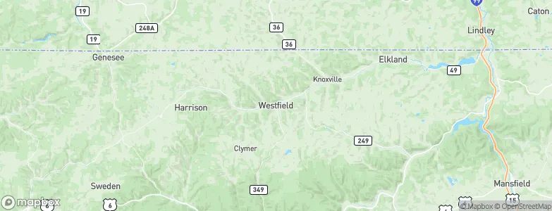 Westfield, United States Map