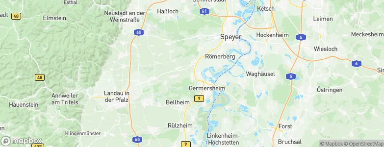 Westheim, Germany Map