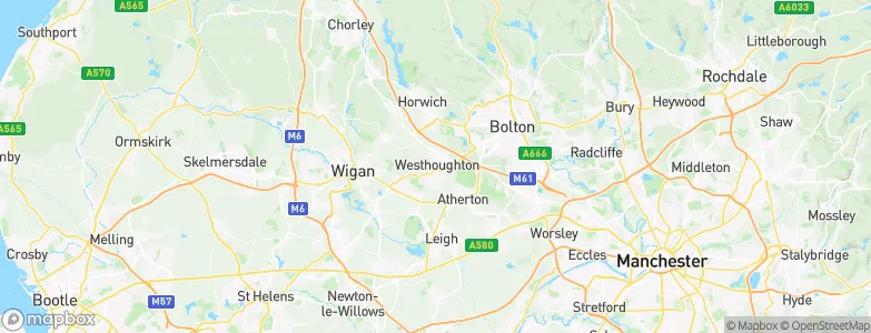 Westhoughton, United Kingdom Map