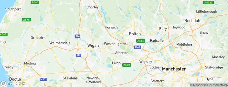 Westhoughton, United Kingdom Map