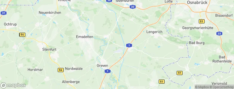 Westladbergen, Germany Map