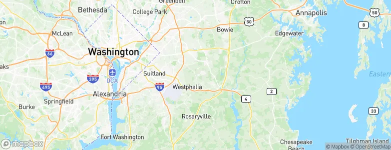 Westphalia, United States Map