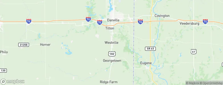 Westville, United States Map