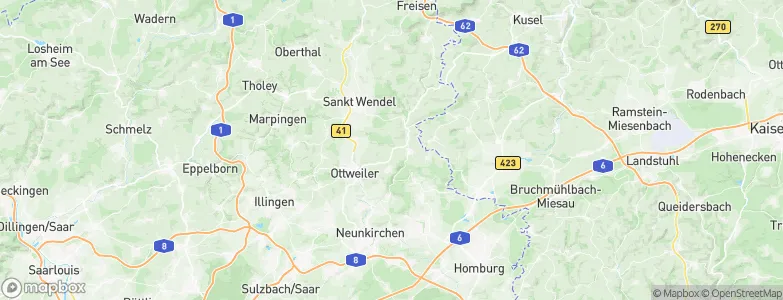 Wetschhausen, Germany Map
