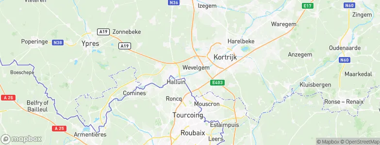 Wevelgem, Belgium Map