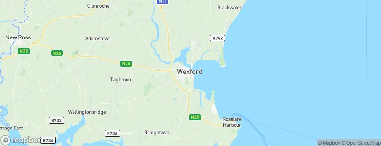 Wexford, Ireland Map