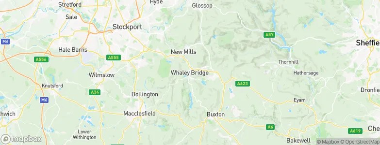 Whaley Bridge, United Kingdom Map