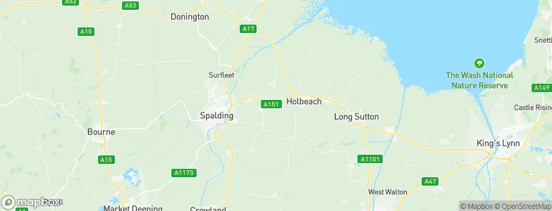 Whaplode, United Kingdom Map