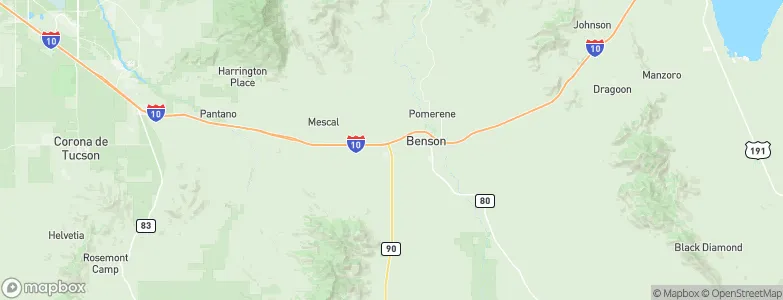 Whetstone, United States Map