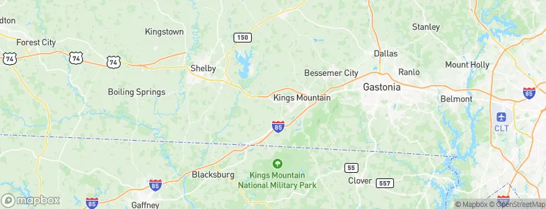 White Plains, United States Map