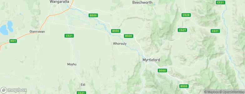 Whorouly, Australia Map