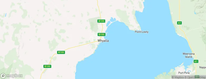 Whyalla, Australia Map