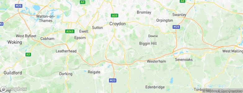 Whyteleafe, United Kingdom Map