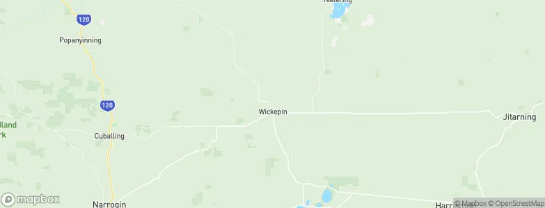 Wickepin, Australia Map