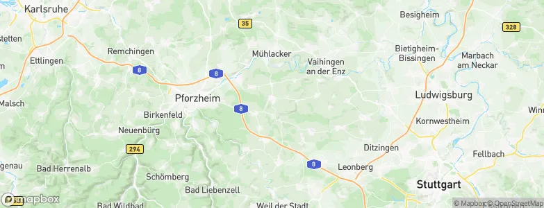 Wiernsheim, Germany Map
