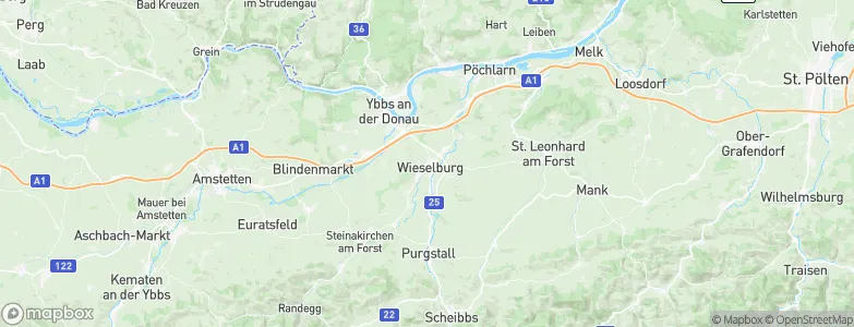 Wieselburg, Austria Map