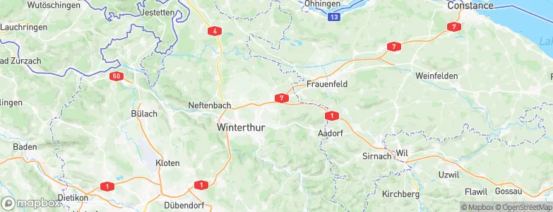 Wiesendangen, Switzerland Map