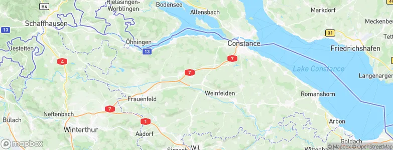 Wigoltingen, Switzerland Map
