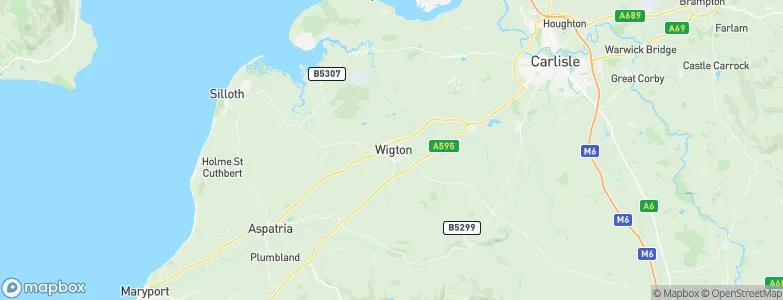 Wigton, United Kingdom Map