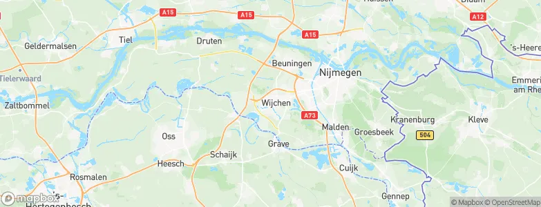 Wijchen, Netherlands Map