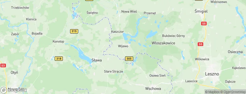 Wijewo, Poland Map
