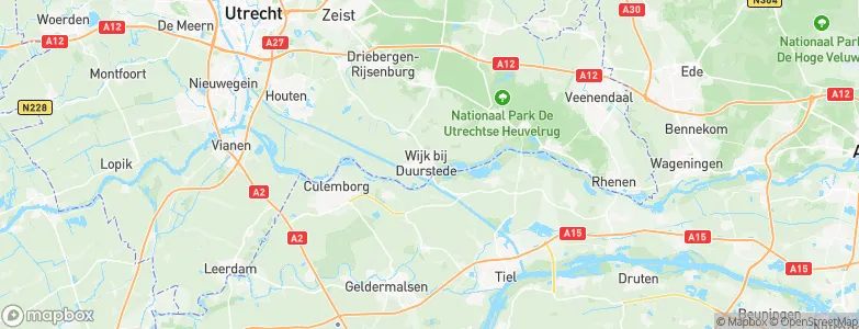 Wijk bij Duurstede, Netherlands Map