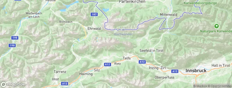 Wildermieming, Austria Map