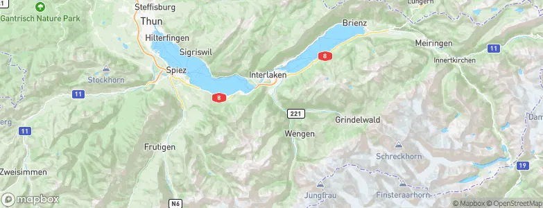 Wilderswil, Switzerland Map