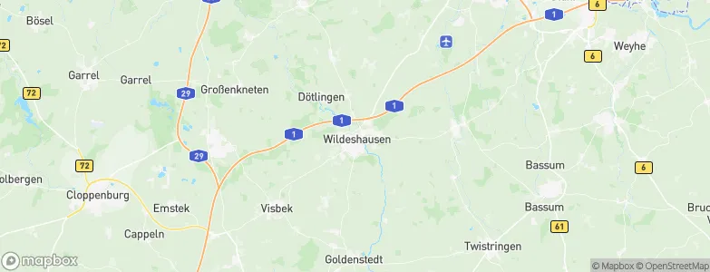 Wildeshausen, Germany Map