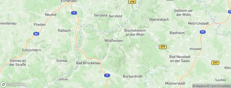 Wildflecken, Germany Map