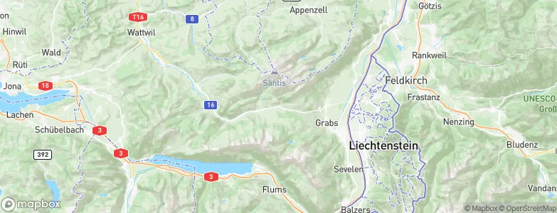 Wildhaus, Switzerland Map