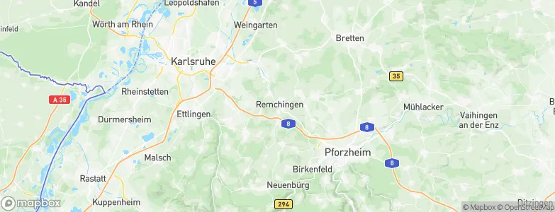Wilferdingen, Germany Map