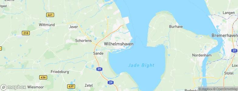 Wilhelmshaven, Germany Map