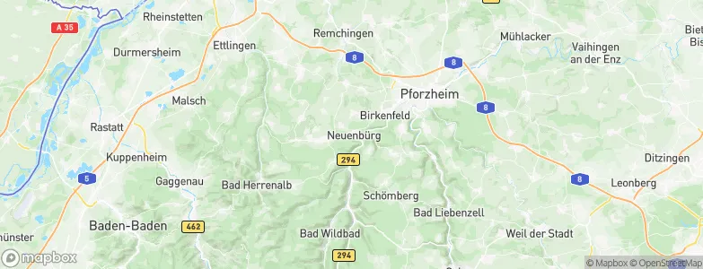 Wilhelmshöhe, Germany Map