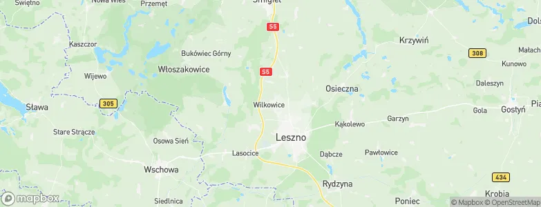 Wilkowice, Poland Map