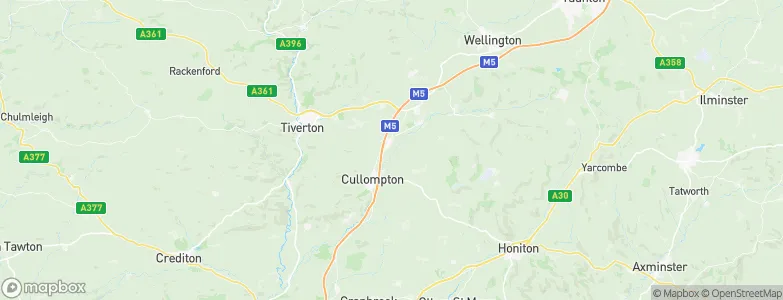 Willand, United Kingdom Map