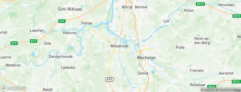 Willebroek, Belgium Map