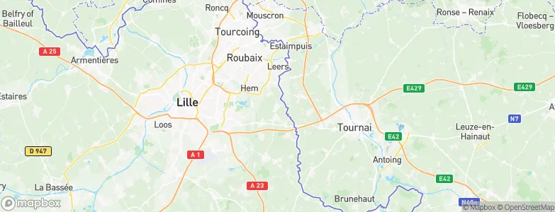 Willems, France Map