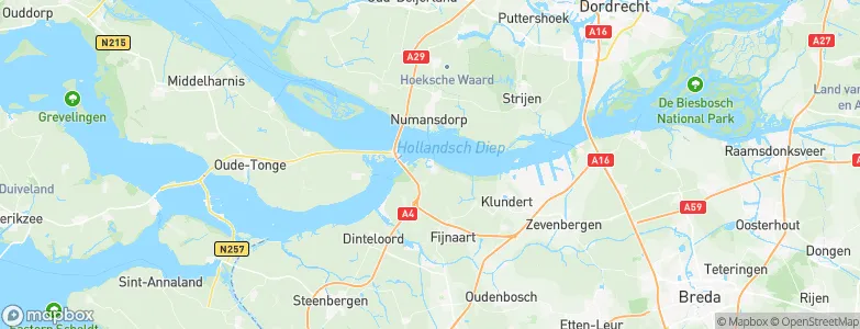 Willemstad, Netherlands Map