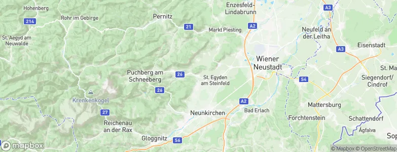 Willendorf am Steinfelde, Austria Map