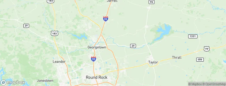 Williamson, United States Map