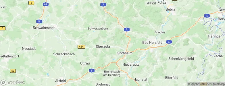 Willingshain, Germany Map