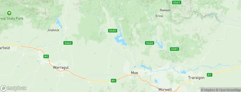 Willow Grove, Australia Map