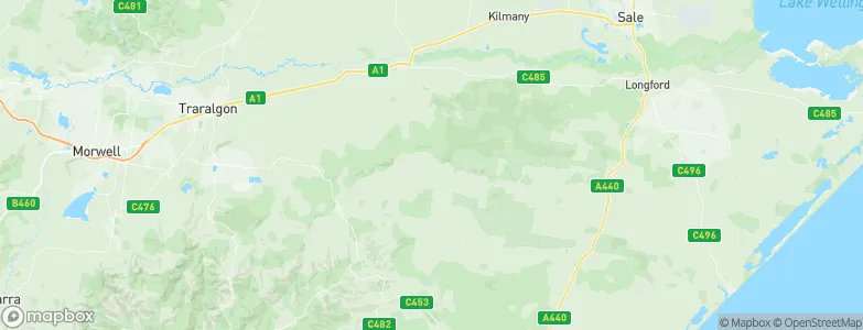 Willung, Australia Map