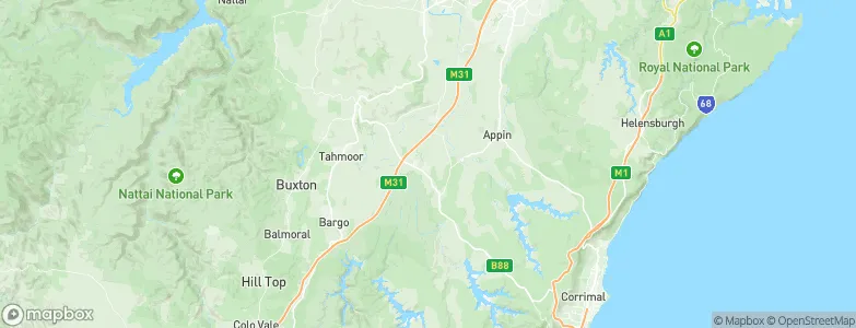 Wilton, Australia Map