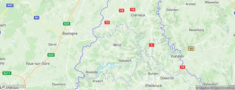 Wiltz, Luxembourg Map