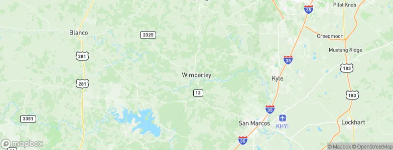 Wimberley, United States Map