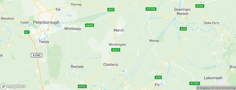 Wimblington, United Kingdom Map