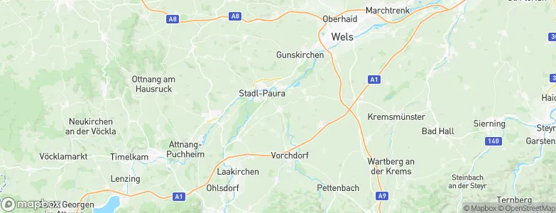 Wimsbach, Austria Map