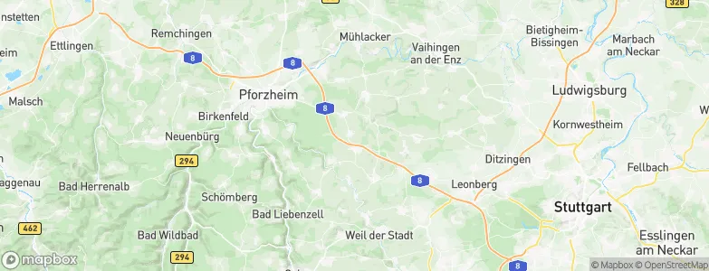 Wimsheim, Germany Map